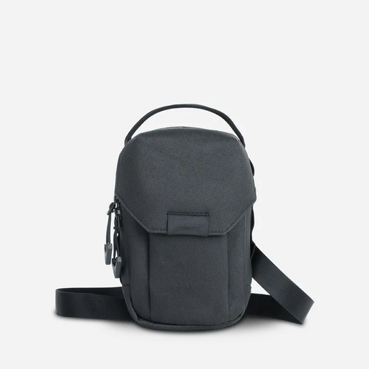 Water Resistant Vertical Crossbody Bag Multi-Size Magnetic Closure Mini Sling Pack